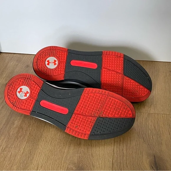 Under Armour Charged Legend Mens 10.5 Fitness Weight Lifting Cross Fit Black - Picture 6 of 7